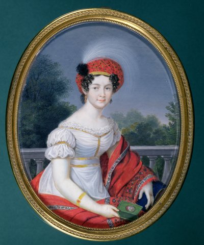 Catherine Paulovna, Grand Duchess of Russia, Queen of Wurttemberg (1788-1819) by Friedrich Fleischmann